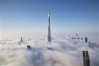 Fog Over Dubai Skyline Photo Tourism WORLD DESTINATIONS