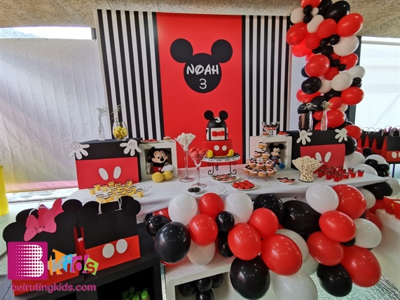 Windmill Playground Jounieh-Kaslik Birthdays Noah Lamah's Birthday SetUp Decoration Lebanon